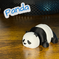 Flexi Articulated Panda – Cute 3D Printed Toy | Playful Panda Fidget Animal Gift