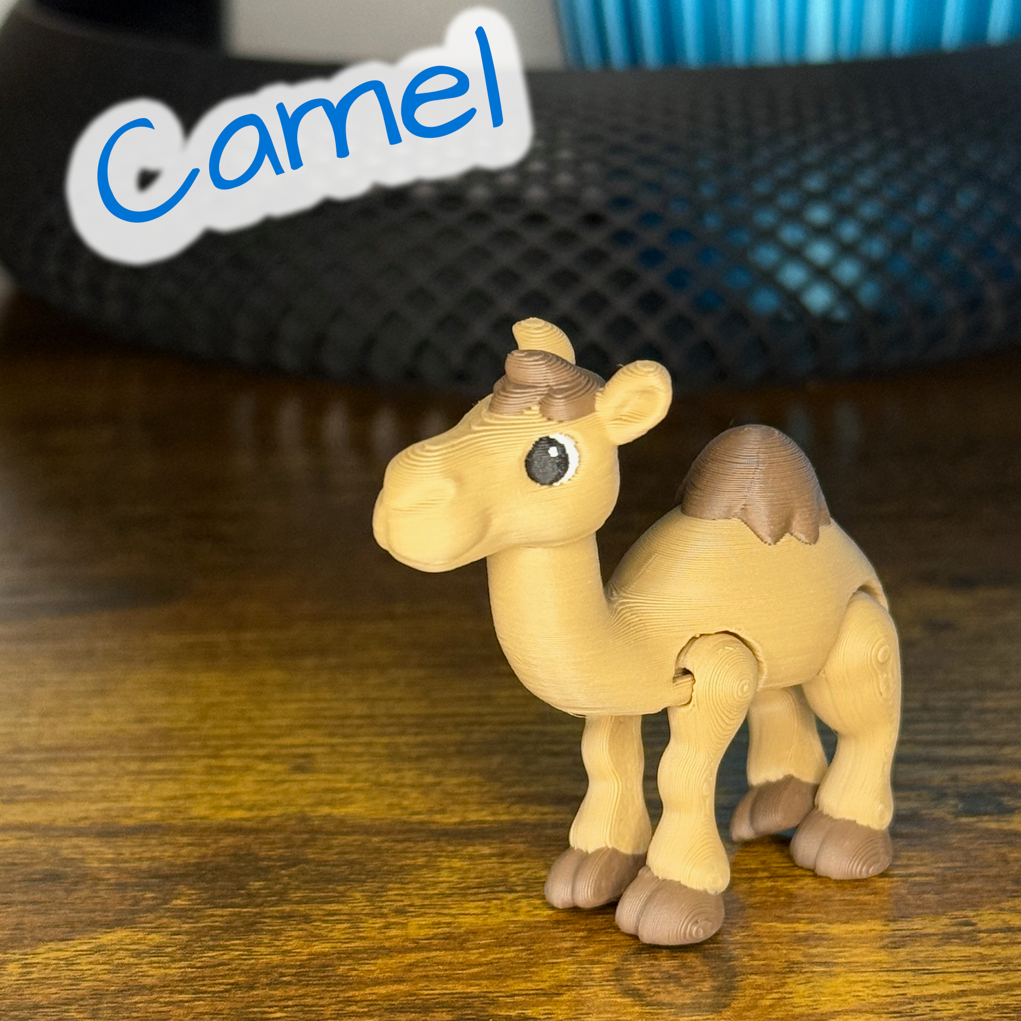 Cranky Camel – Articulated Fidget Toy | Flexi