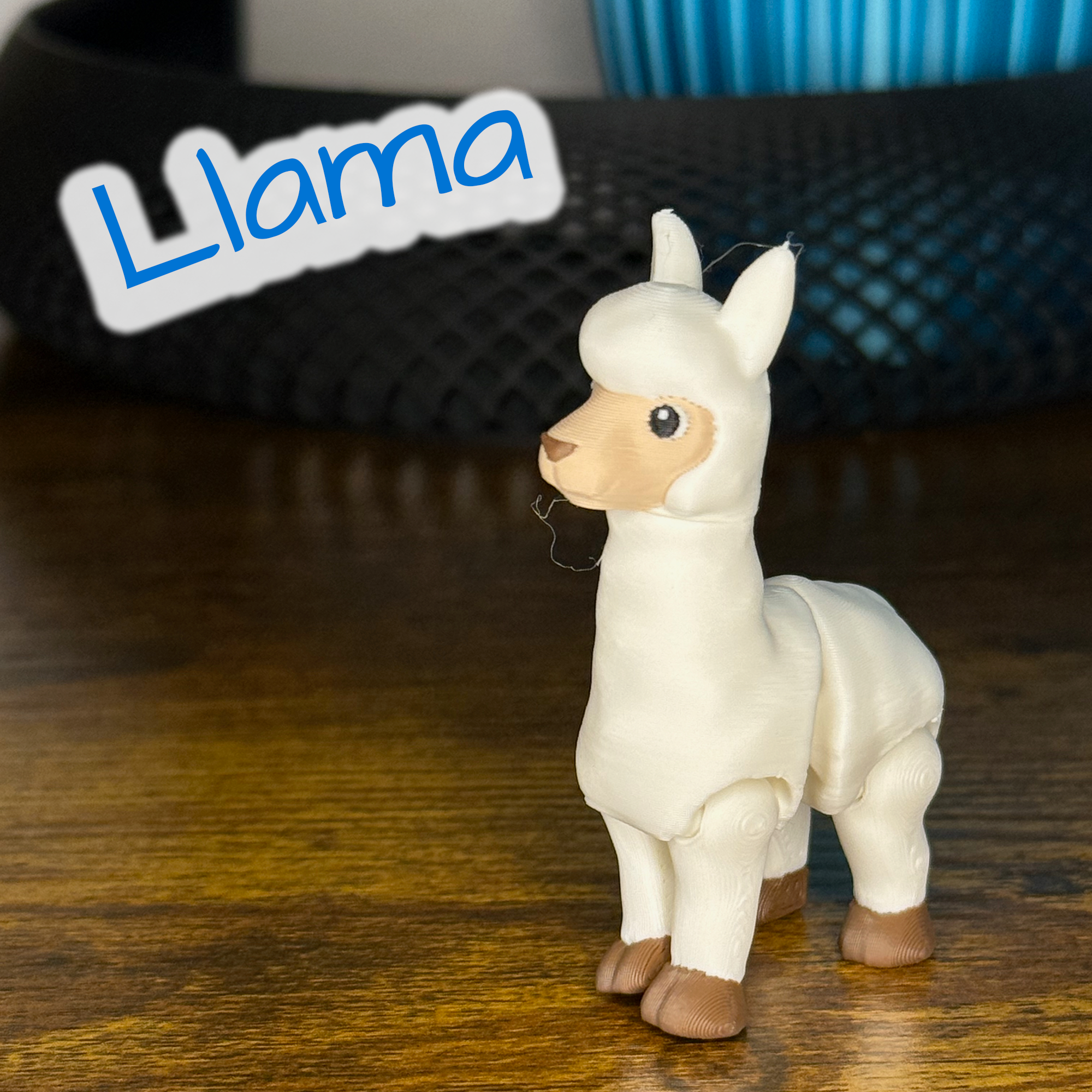 Lanky Llama – Articulated 3D Printed Toy