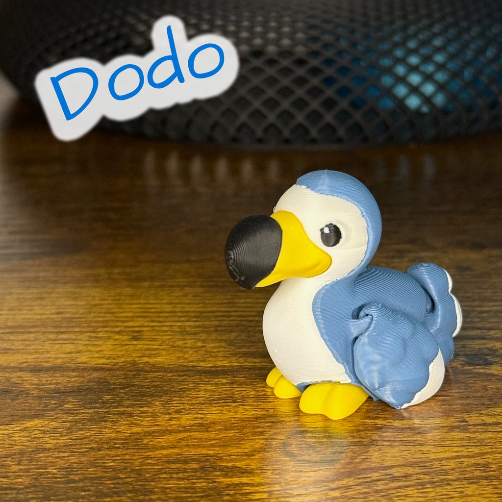 Dorky Dodo – Articulated 3D Printed Toy