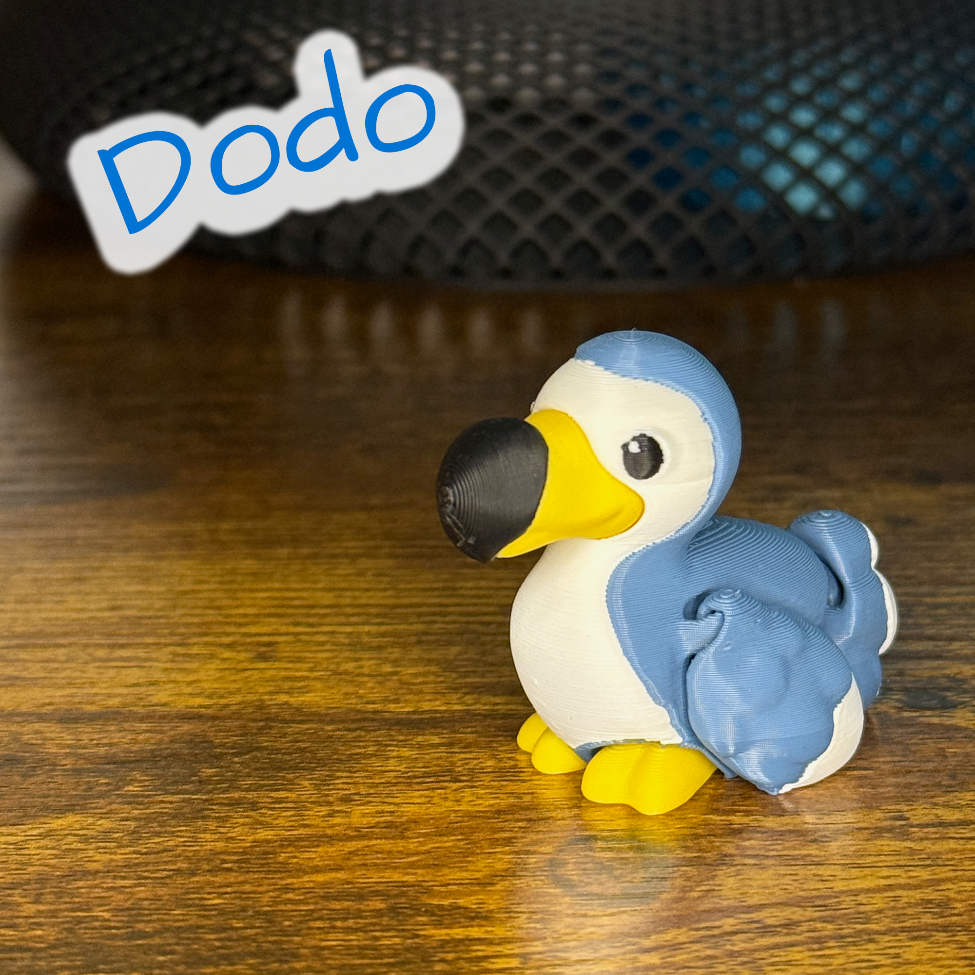 Dorky Dodo – Articulated 3D Printed Toy